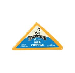 Wholesale New Bridge Mini Mild Cheddar Wedge 3.75 Oz- Bulk