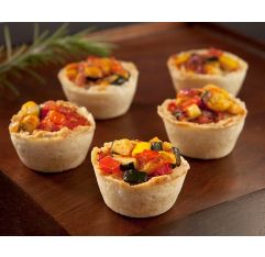 Wholesale Kabobs Tuscan Ratatouille Tart Mini 1 Oz- Bulk