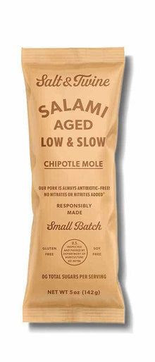 Wholesale Salt & Twine Chipotle Mole Salami 5 Oz- Bulk