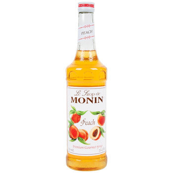 Wholesale Monin Peach Syrup 25.4oz- Bulk