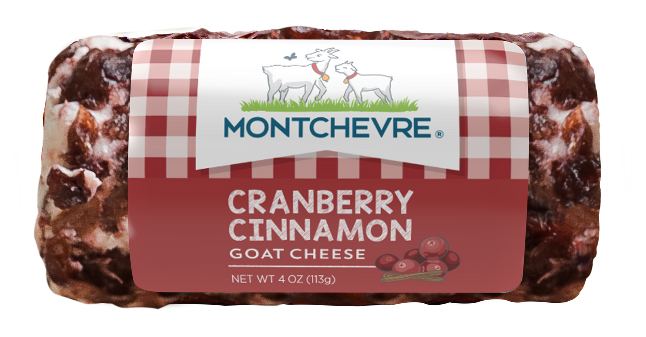Wholesale Montchevre Goat Logs Cran/Cinnamon- Bulk