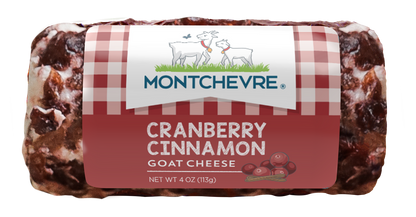 Wholesale Montchevre Goat Logs Cran/Cinnamon- Bulk