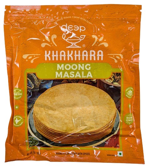 Wholesale Deep Moong Masala Khakhara 7 oz- Bulk