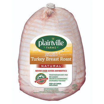 Wholesale Plainville Abf Boneless Netted Turkey Breast- Bulk