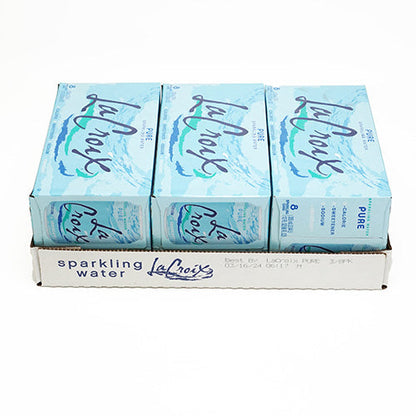 Wholesale La Croix Plain Sparkling Water 12oz- Bulk