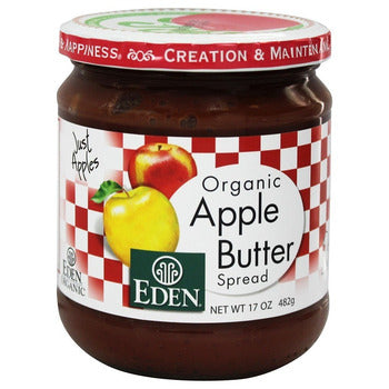 Wholesale Eden Apple Butter 17oz- Bulk