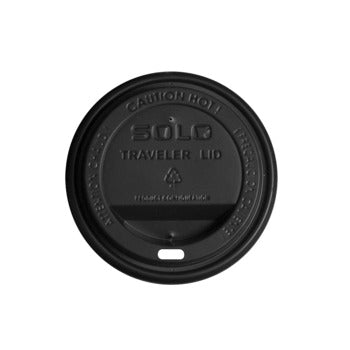 Wholesale Jovials Black Traveler Lids- Bulk