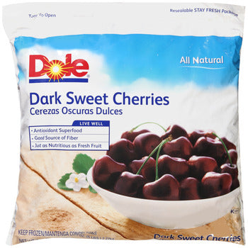 Wholesale Dole Dark Sweet Cherries 5lb- Bulk