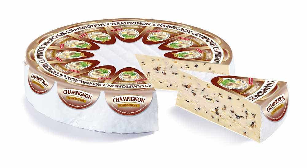 Wholesale Champignon Mushroom Brie Wheel 5 Lb- Bulk