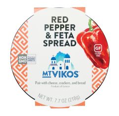 Wholesale Mt Vikos Red Pepper And Feta Spread 7.7 Oz- Bulk