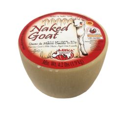 Wholesale Mitica Naked Goat Cheese Wheel 5 Lb- Bulk