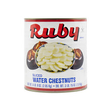 Wholesale Ruby Sliced Water Chestnuts- Bulk