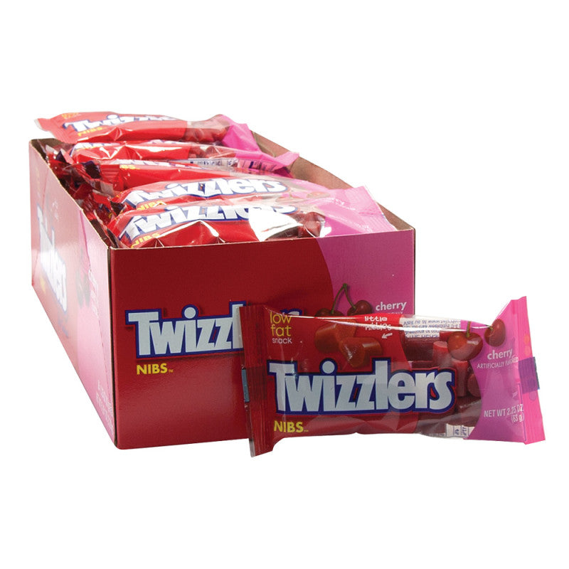 Wholesale Nibs Cherry Licorice 2.25 Oz Bag- Bulk