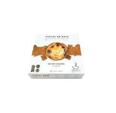 Wholesale Nata Pura Pastel De Nata Salted Caramel 4 Count 240 g- Bulk