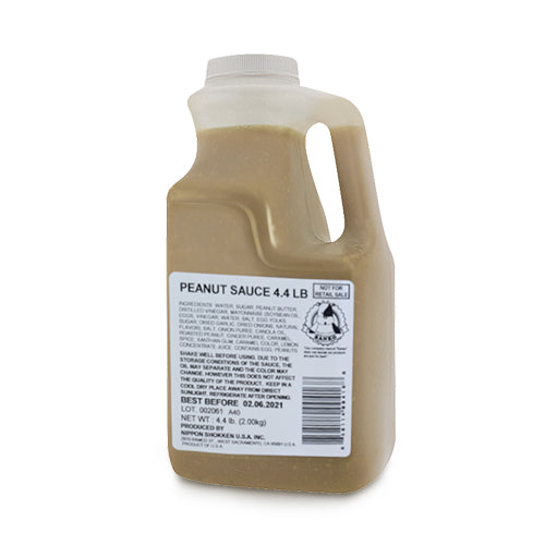 Wholesale Nippon Shokken Peanut Sauce 4.4lb- Bulk