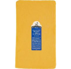 Wholesale New Bridge Aged Yellow Cheddar Loaf 5 Lb- Bulk