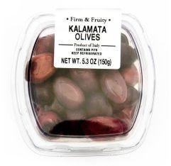 Wholesale Fresh Pack Kalamata Olives Unpitted 5.3 Oz- Bulk