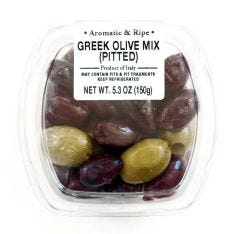 Wholesale Fresh Pack Greek Pitted Olive Mix 5.3 Oz- Bulk