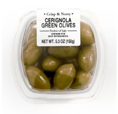 Wholesale Fresh Pack Cerignola Green Olives 5.3 Oz- Bulk