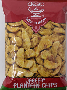 Wholesale Deep Jaggery Plantain Chips 7 Oz- Bulk
