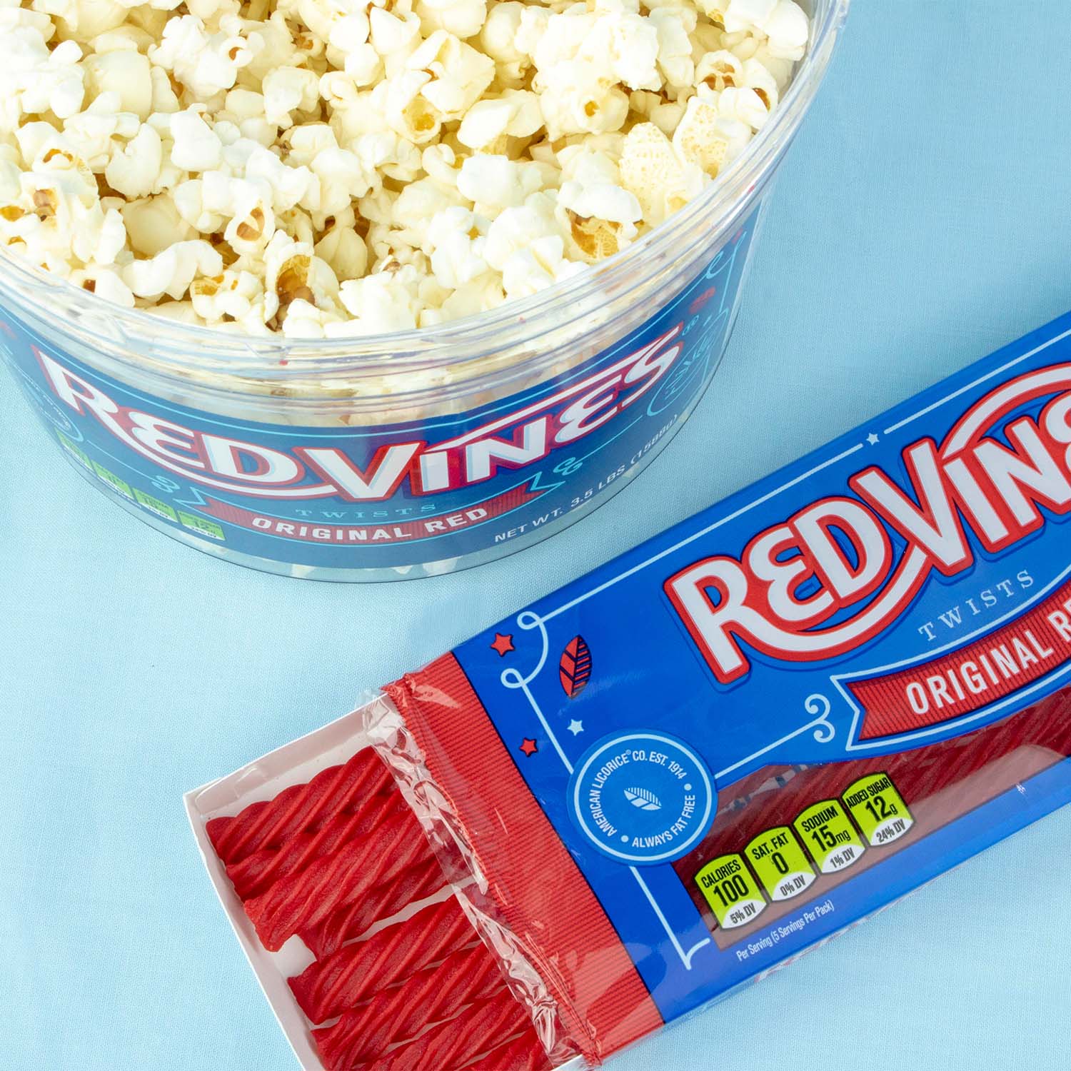 Wholesale Red Vines Original Red® Chewy Licorice 5oz Trays- Bulk