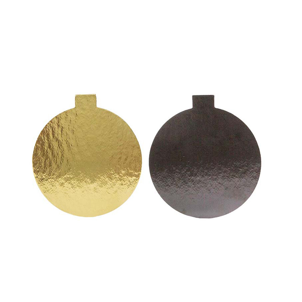 Wholesale Novacart Gold Round Cake Board 4"- Bulk