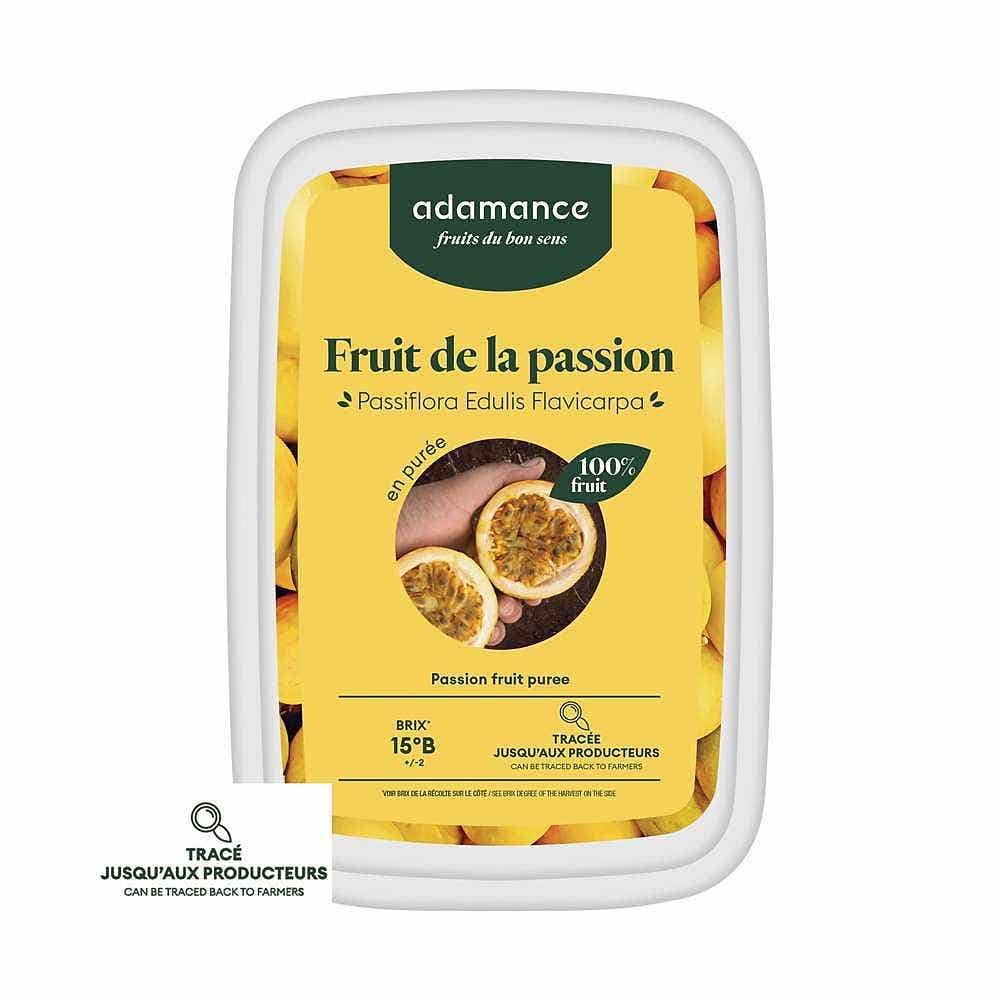 Wholesale Adamance Passion Fruit Puree 1 Kg- Bulk