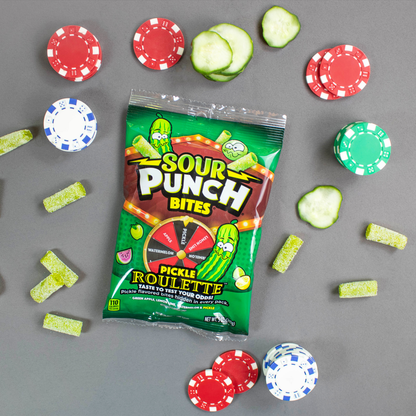Wholesale Sour Punch Bites® Pickle Roulette 5 oz- Bulk