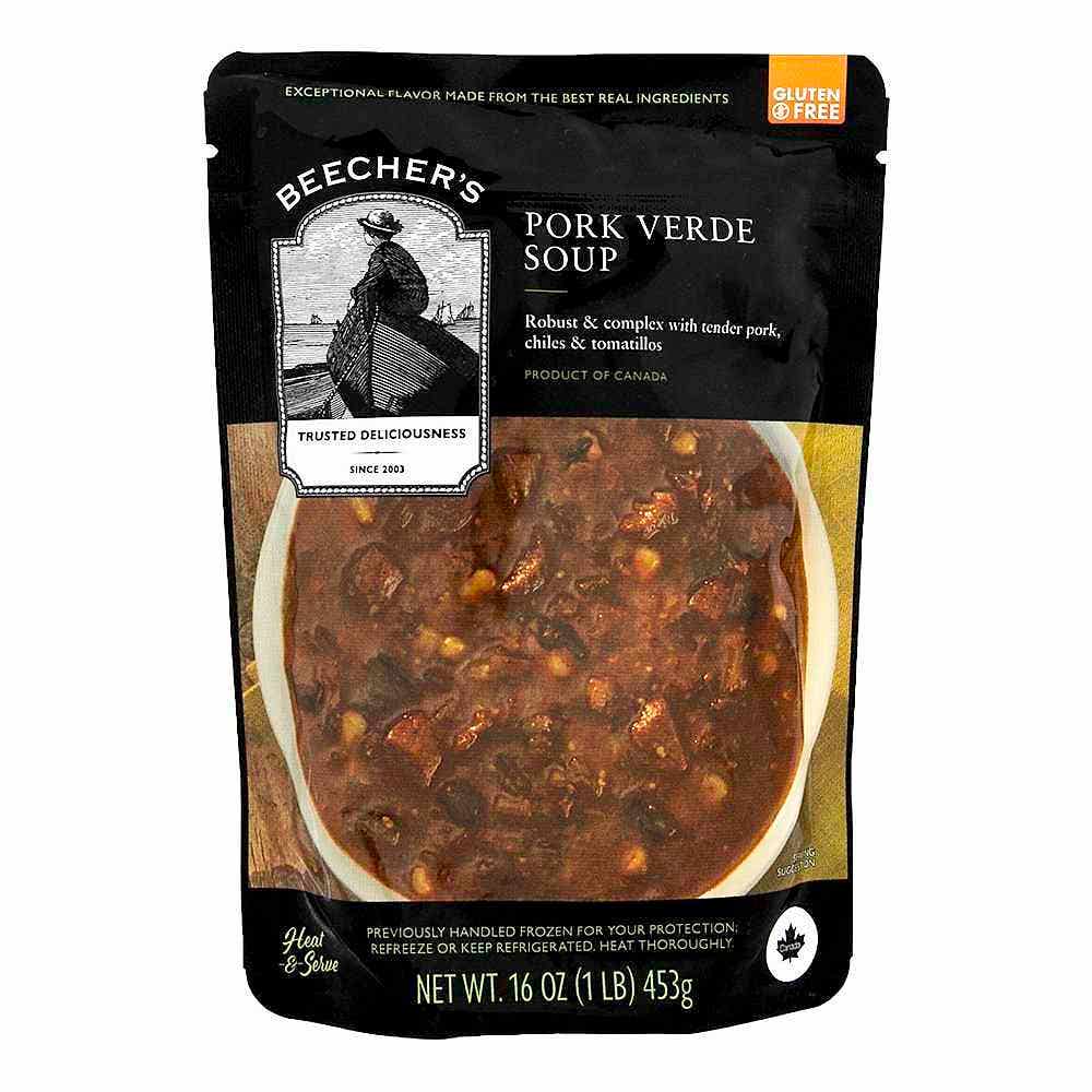Wholesale Beecher's Pork Verde Soup 16 Oz- Bulk