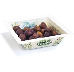 Wholesale Ficacci Black Gaeta Olives Whole Natural 6.3 Oz- Bulk
