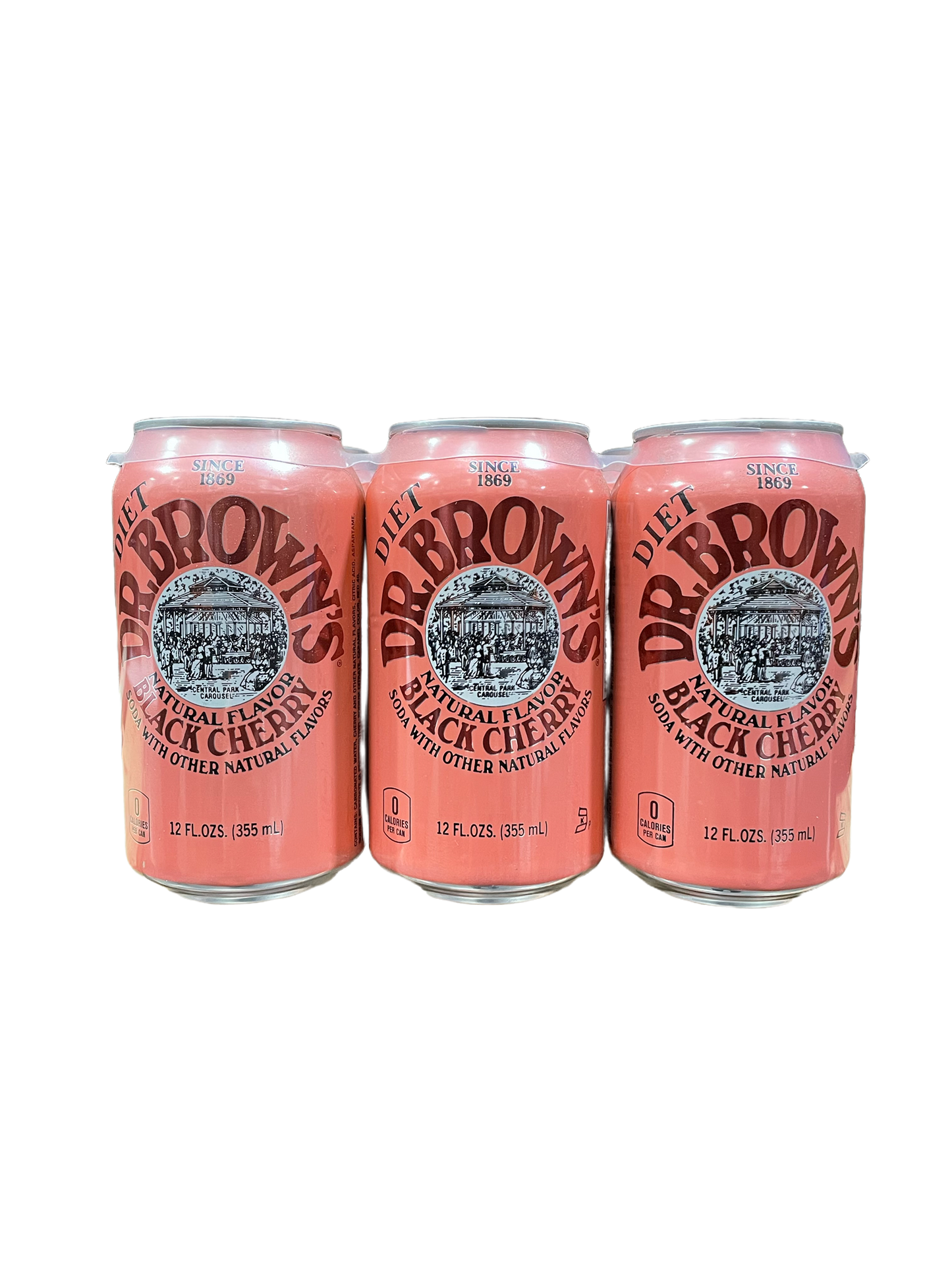 Wholesale Dr. Brown's Soda Black Cherry Diet 12oz- Bulk