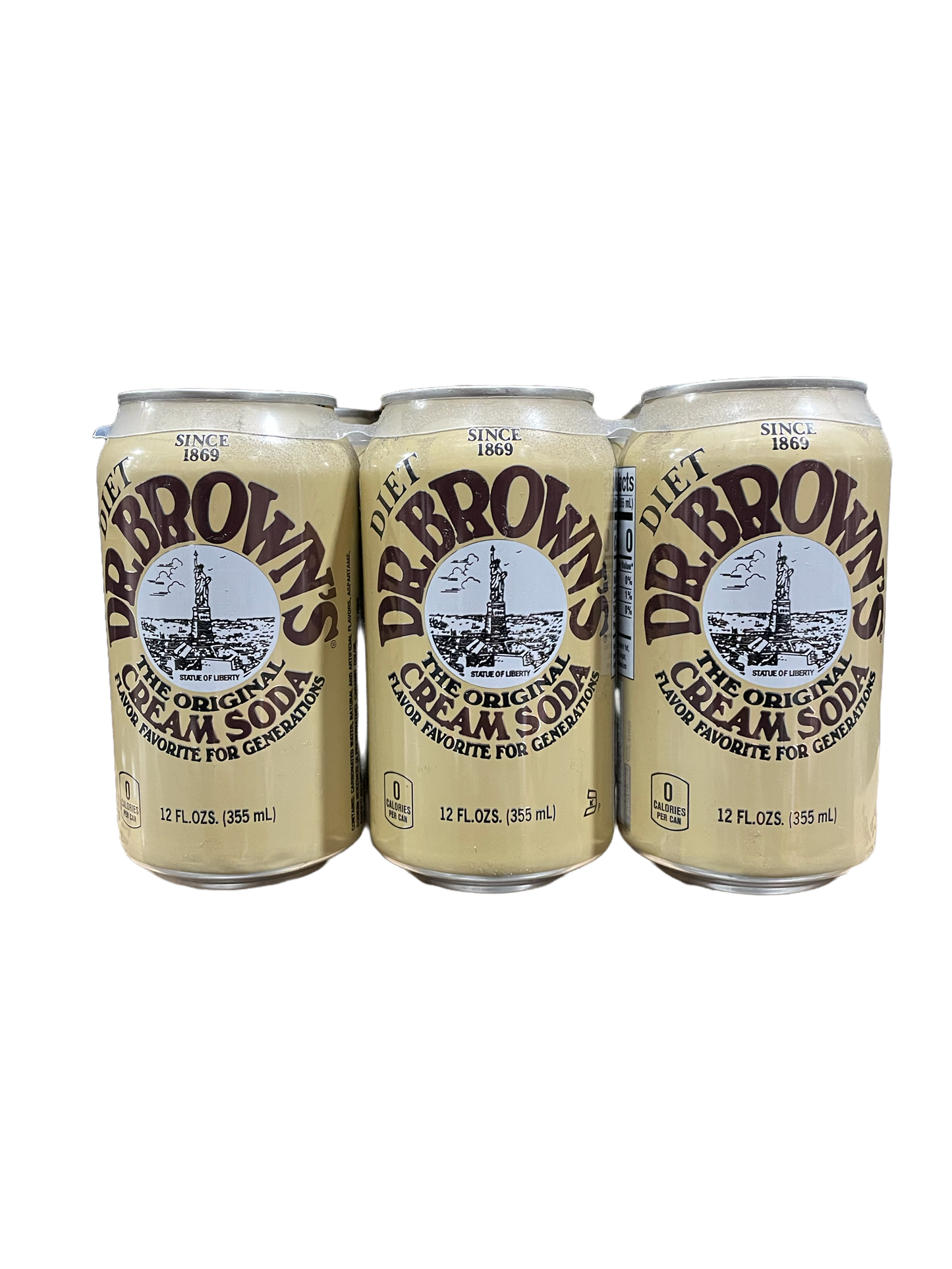 Wholesale Dr. Brown's Diet Cream Soda 12oz- Bulk