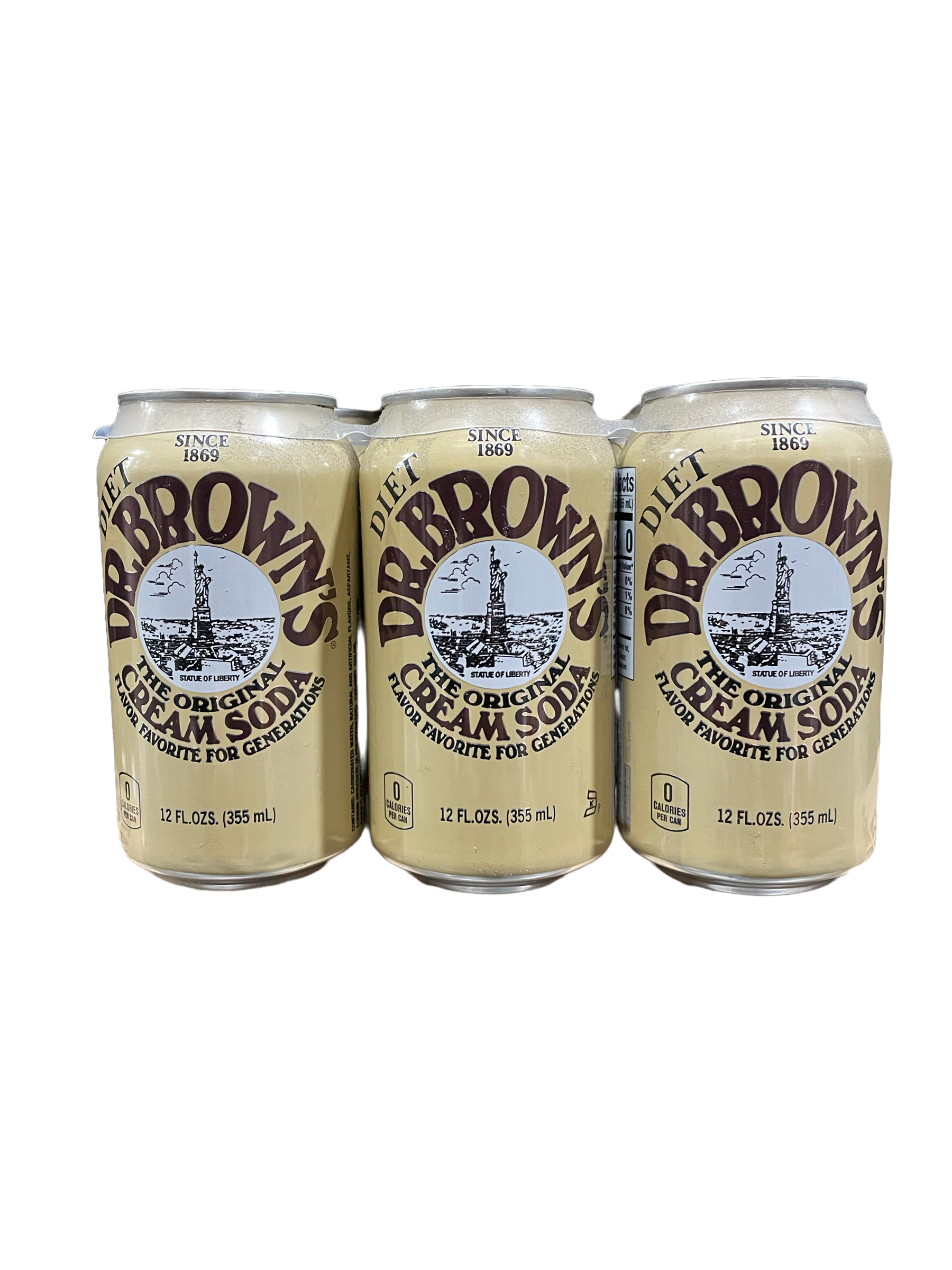 Wholesale Dr. Brown's Diet Cream Soda 12oz- Bulk