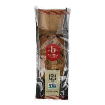 Wholesale La Brea Bakery Oval Pecan Raisin Bread 16oz- Bulk