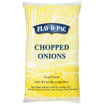 Wholesale Flav-R-Pac Diced Onions 2lb- Bulk
