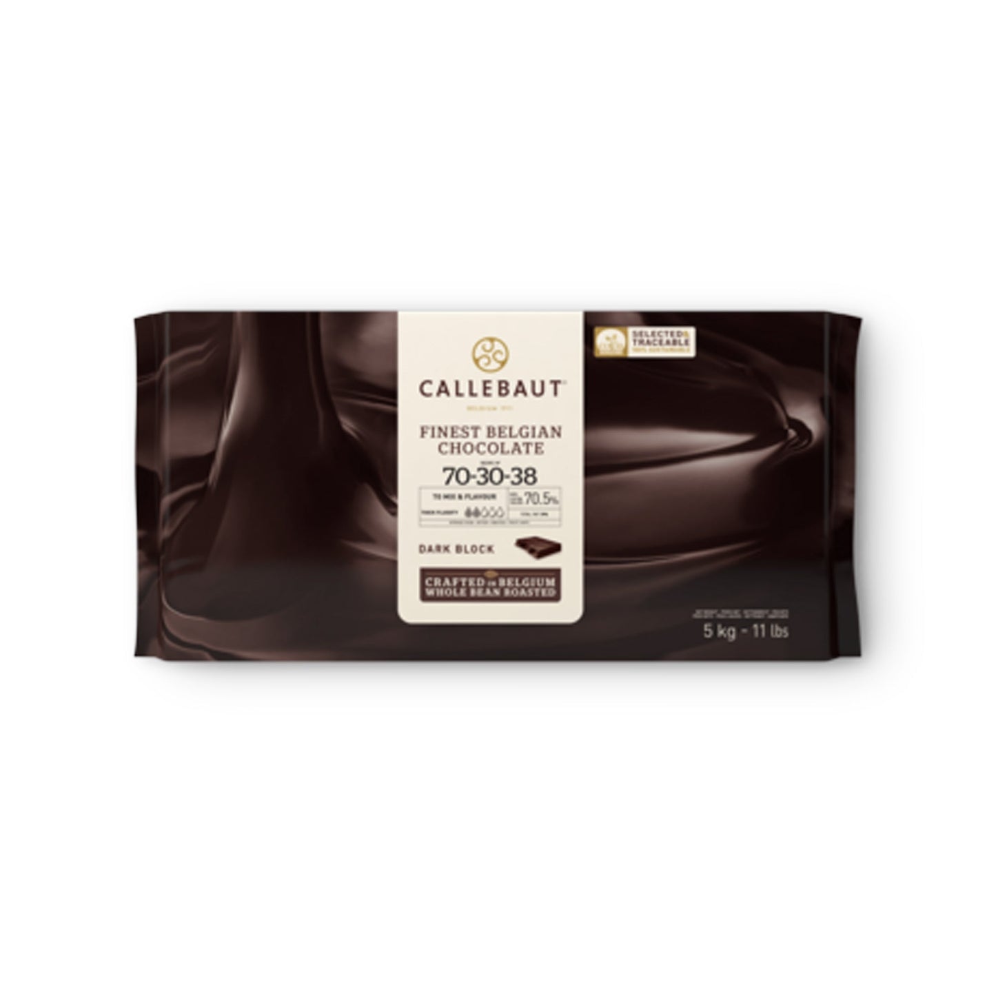 Wholesale Callebaut 70.5% Bittersweet Chocolate 5kg- Bulk