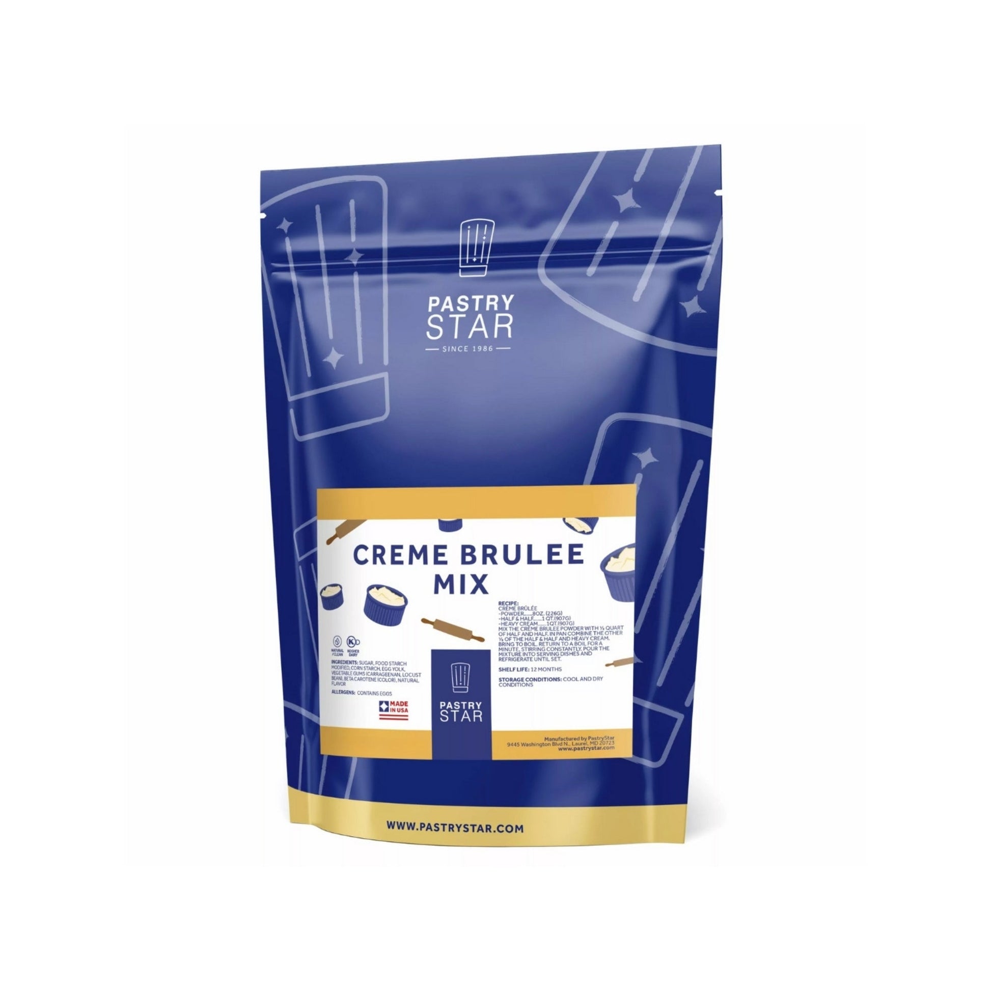 Wholesale Pastry Star Pastry Star Crem Brulee 20lb- Bulk