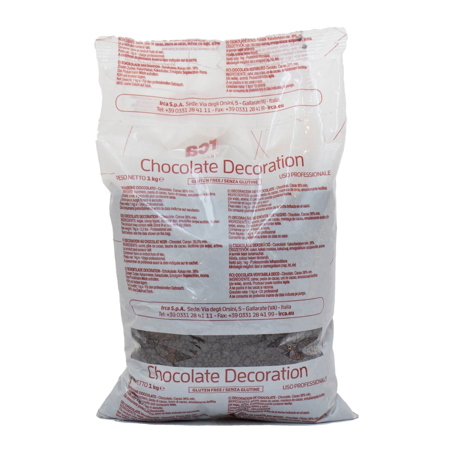 Wholesale Irca Since 1919 Muttenberg Dark Chocolate Flakes 1kg- Bulk