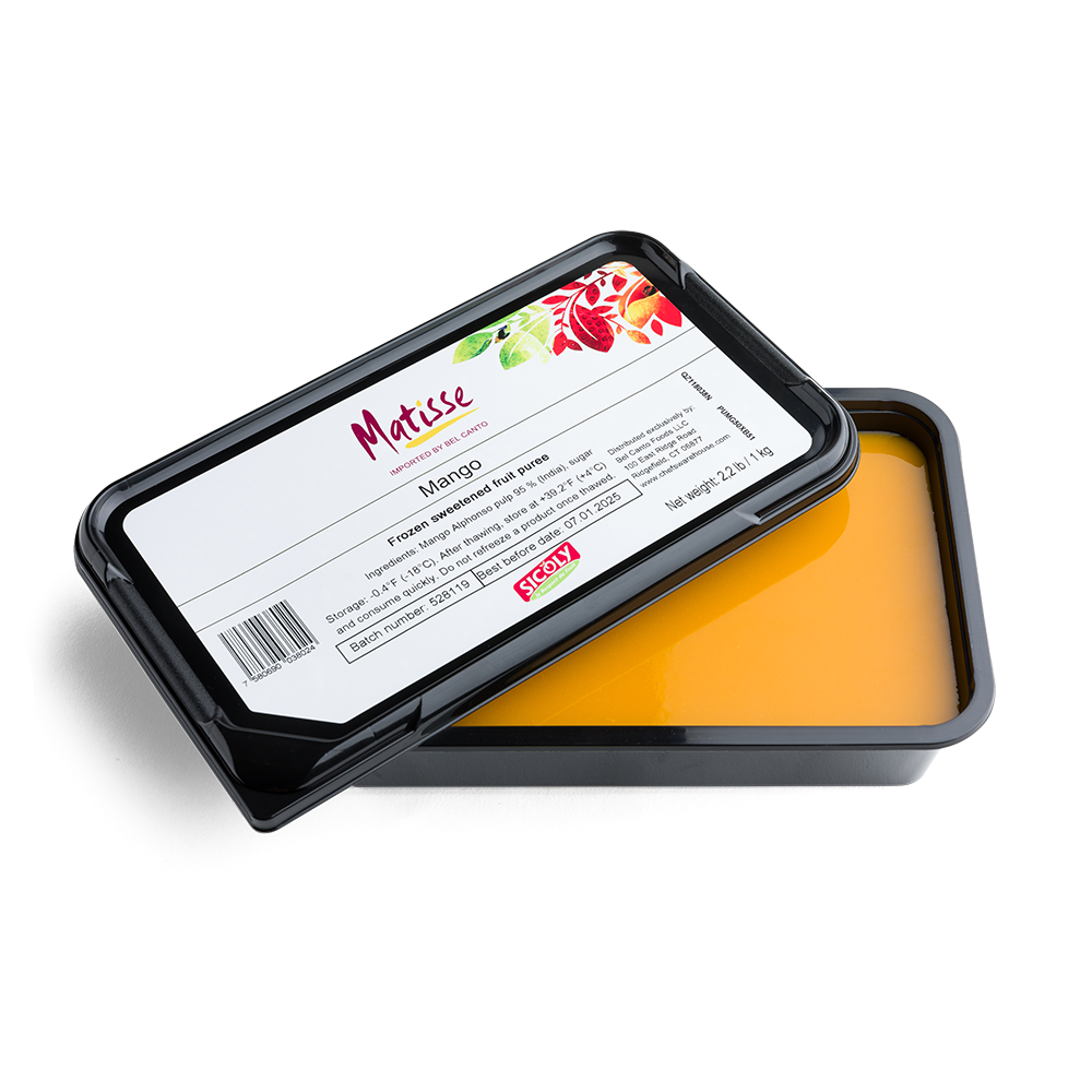 Wholesale Muttenberg Mango Puree 1kg- Bulk