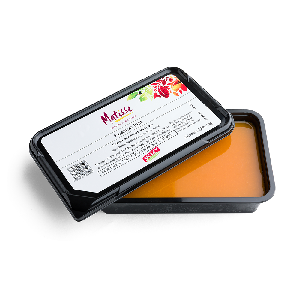 Wholesale Muttenberg Passionfruit Puree 1kg- Bulk