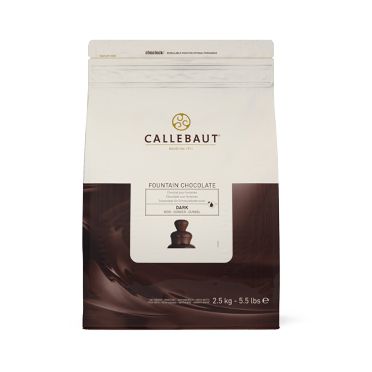 Wholesale Callebaut Dark Fountain Chocolate 2.5kg- Bulk