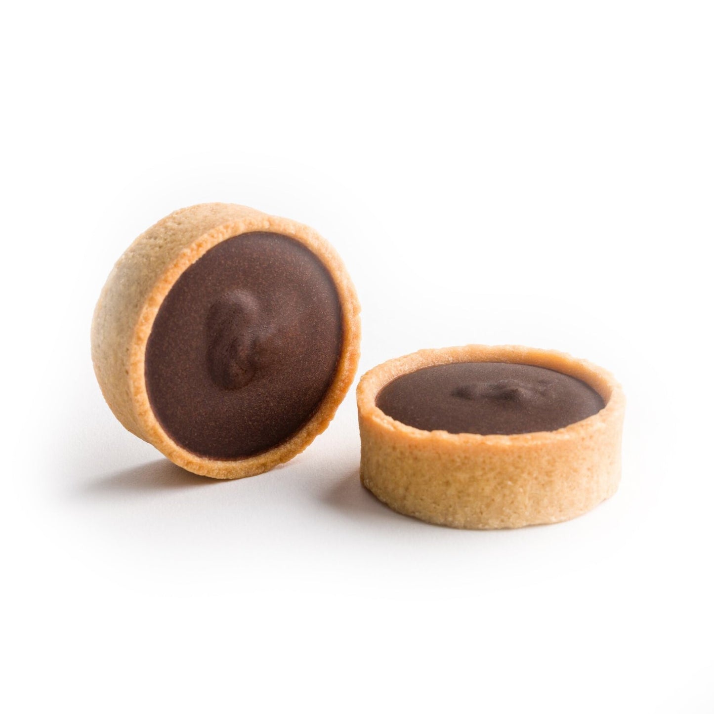 Wholesale Crescendo Mise En Place Chocolate & Caramel Filled Tart Shells 1oz- Bulk