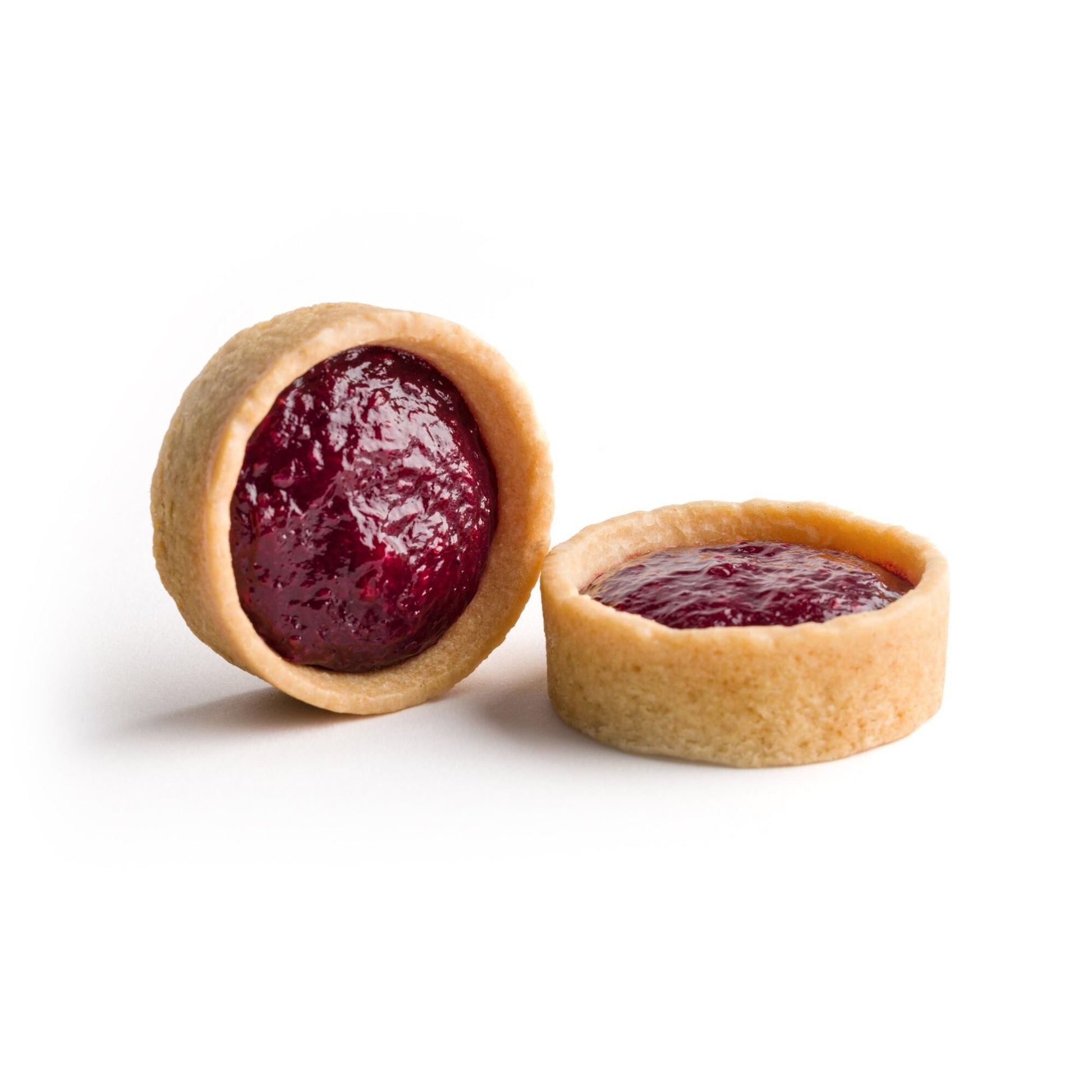 Wholesale Crescendo Mise En Place Vegan Red Berry Filled Tart Shells 1oz- Bulk