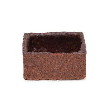 Wholesale Muttenberg Tart Shell Chocolate Square 1.5 In- Bulk