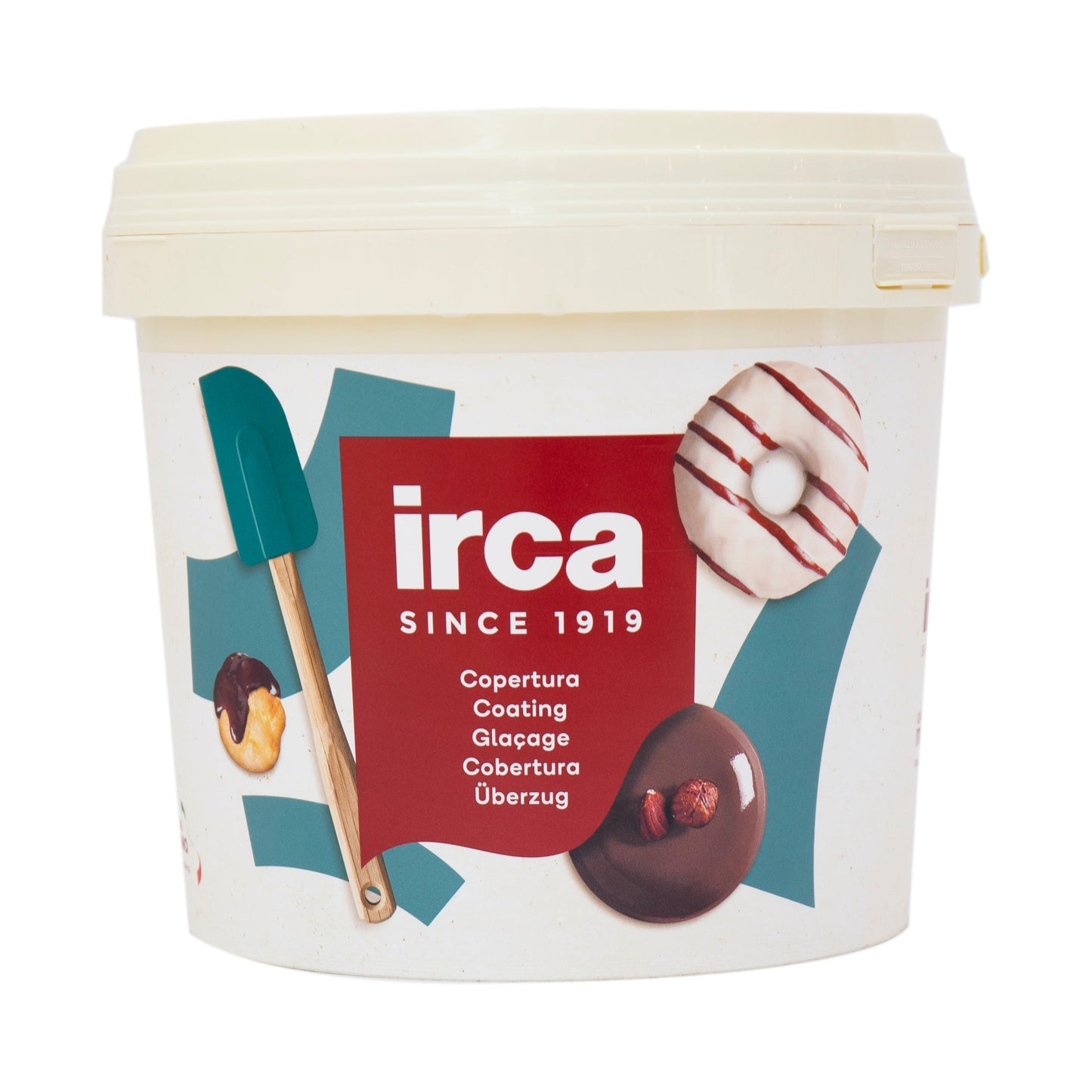 Wholesale Irca Since 1919 Dark Chocolate Mirror Glaze 6kg- Bulk