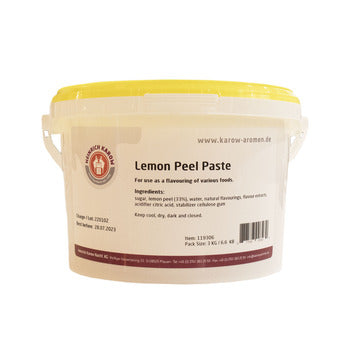 Wholesale Muttenberg Lemon Peel in Lemon Oil 3kg- Bulk