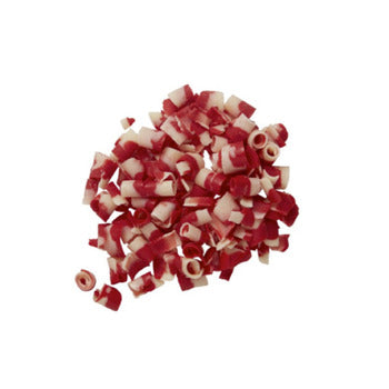 Wholesale Callebaut Mini Curls Red/ivory Duo 10lb- Bulk