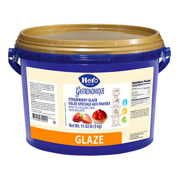 Wholesale Hero Ready-to-Use Strawberry Glaze 5.5kg- Bulk