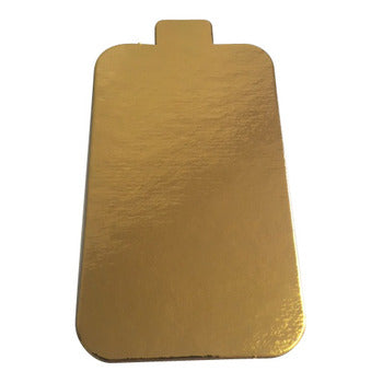 Wholesale Enjay Rectangle Mono-Portion Laminated Gold Pastry- Bulk