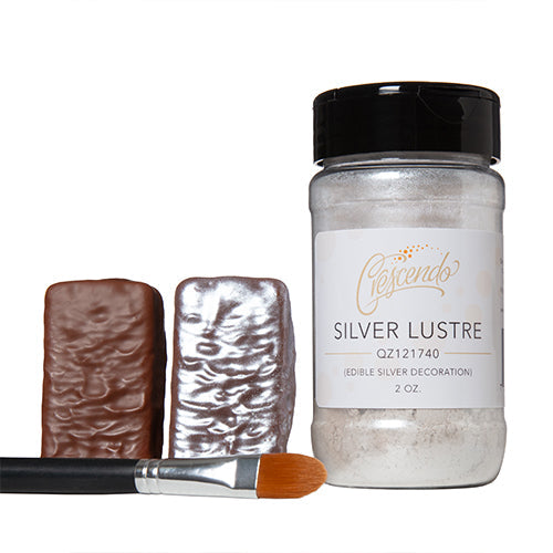 Wholesale Crescendo Edible Silver Lustre 2oz- Bulk